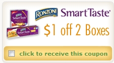 Ronzoni coupons