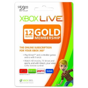 xbox live gold $45