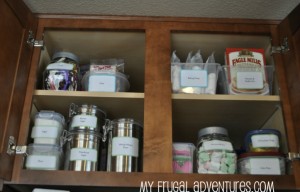 Simple (and Inexpensive) Pantry Organization