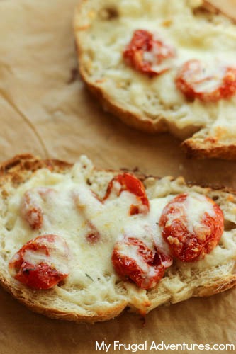 Grilled Cheese with Roasted Tomatoes Sandwich
