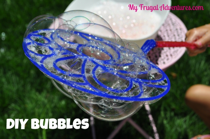 Children's Craft Idea: Homemade Bubbles - My Frugal Adventures