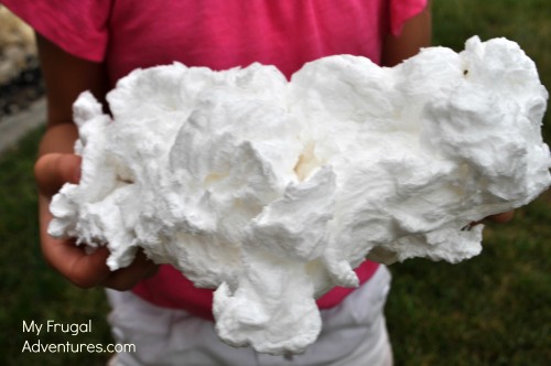 Children's Craft Idea: Ivory Soap Clouds
