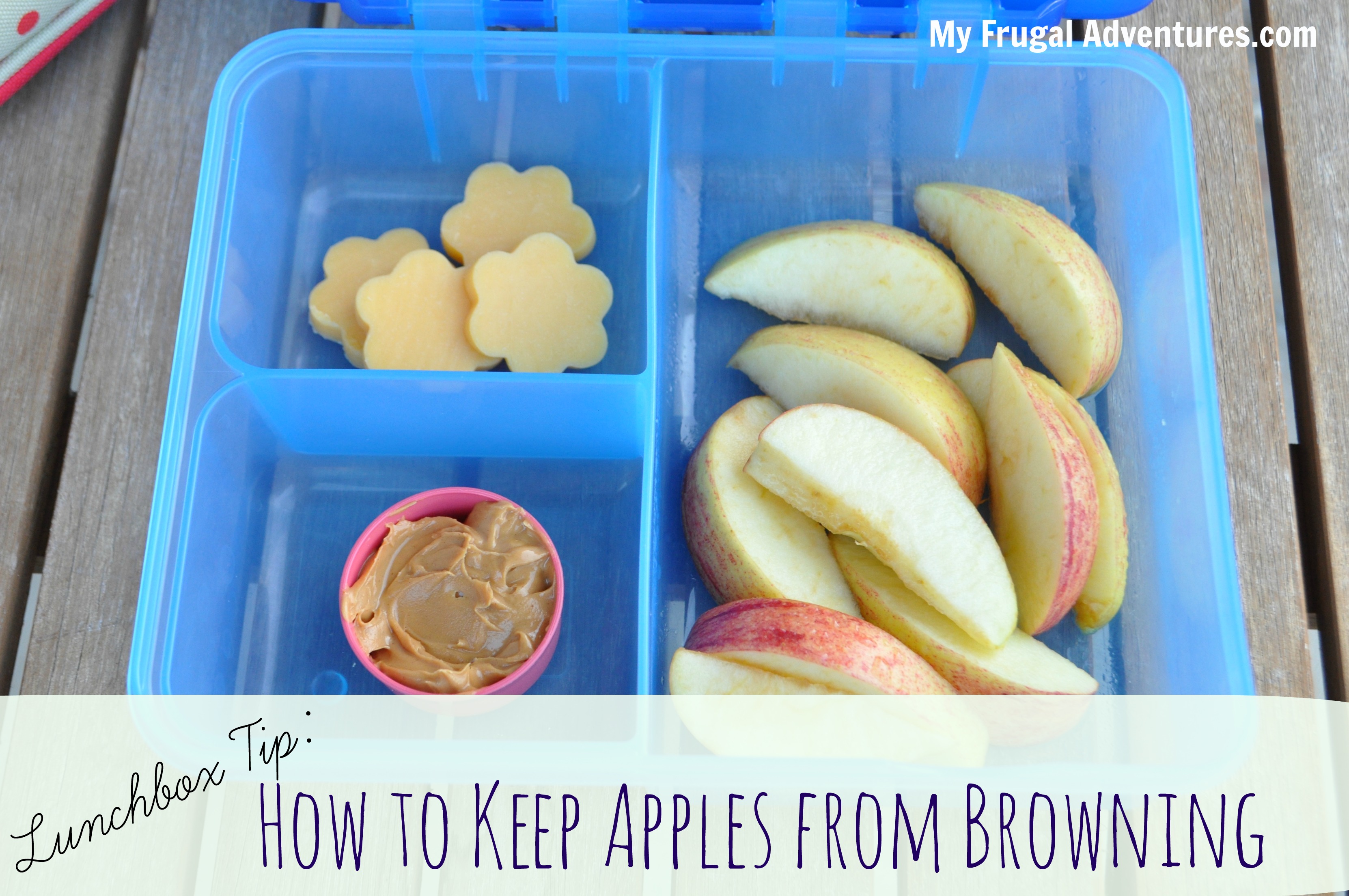 I learned a method to keep apple slices fresh that doesn't involve