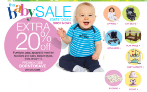 kohls baby sale