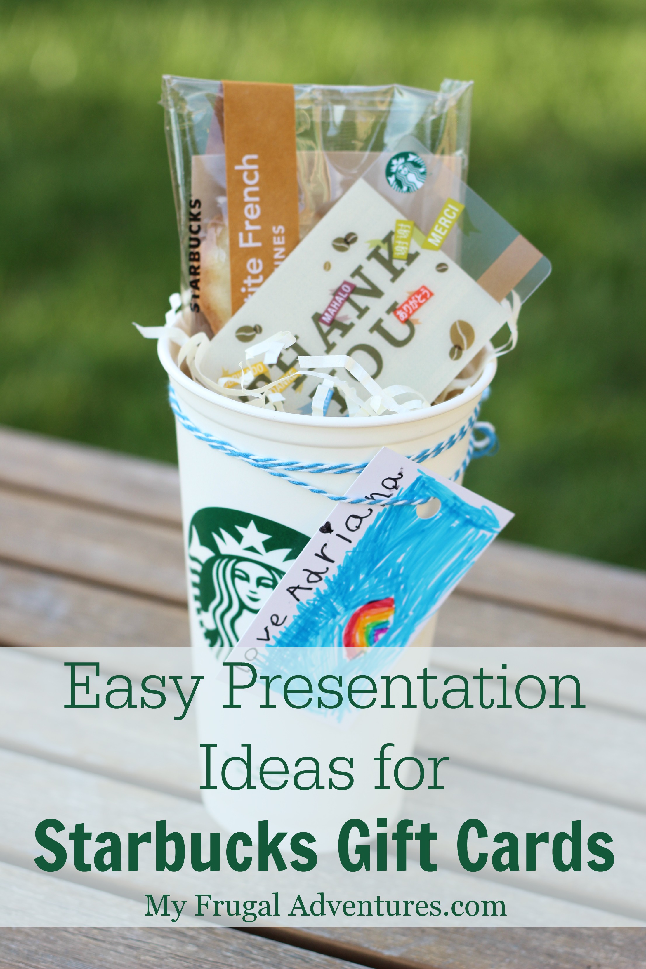 Teacher Gift Idea Starbucks Gift Cards My Frugal Adventures