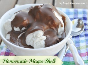 Homemade Magic Shell