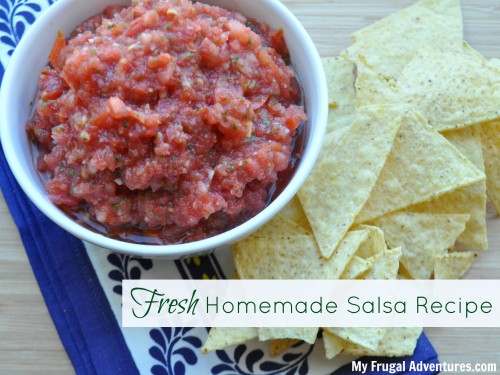 Fresh Homemade Salsa Recipe