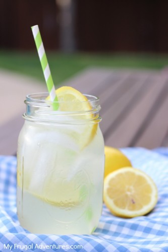 Perfect fresh squeezed lemonade