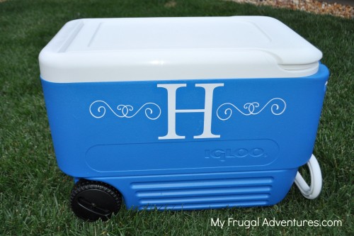 Easy Ice Chest Makeover