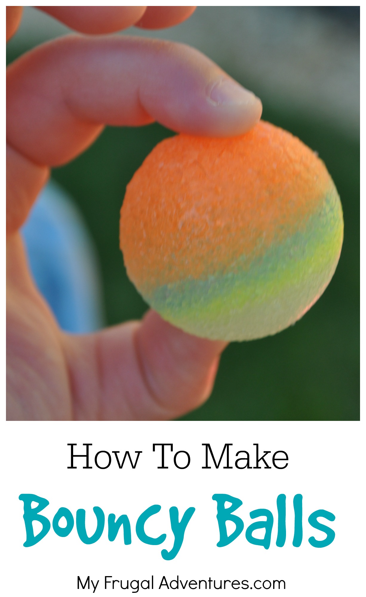 Make Homemade Bouncy Balls for Kids 