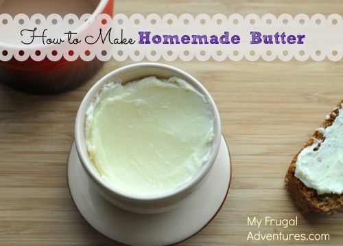 homemade butter recipe