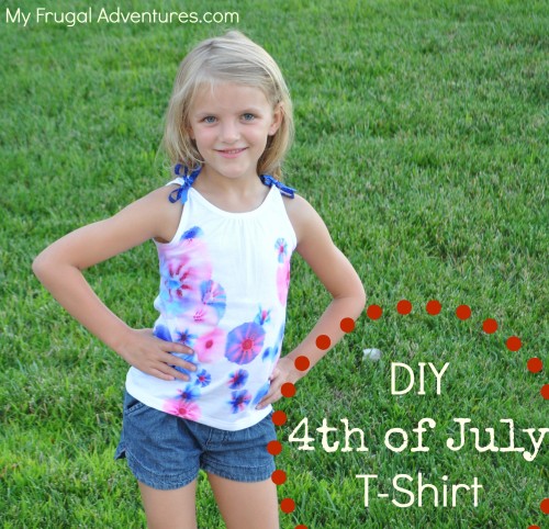 DIY 4th of July T-Shirts (Sharpie Tie-Dye)