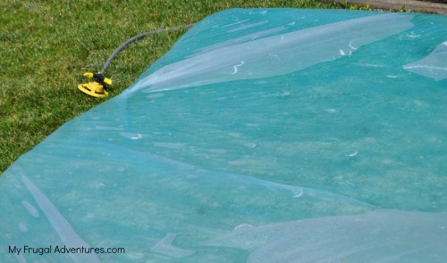 How to Make a Giant Outdoor Water Bed 
