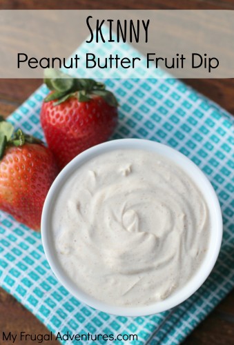 Skinny Peanut Butter Fruit Dip