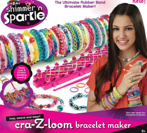 Darice Stretch Band Bracelet Loops and S-Clips - Glow in The Dark