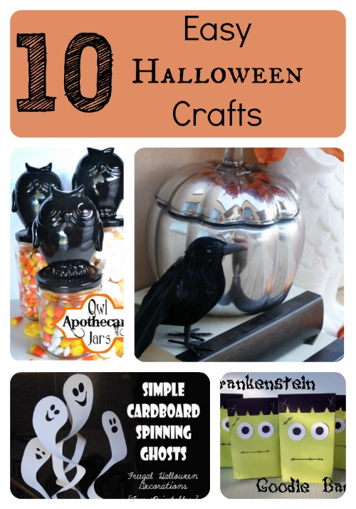 10 Easy halloween crafts
