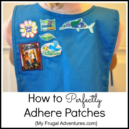 How to adhere patches