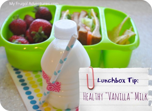 Lunchbox Tip: Sugar Free Drink Idea