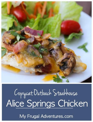 Copycat Outback Steakhouse Alice Springs Chicken Recipe