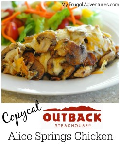 Copycat Outback Steakhouse Alice Springs Chicken Recipe