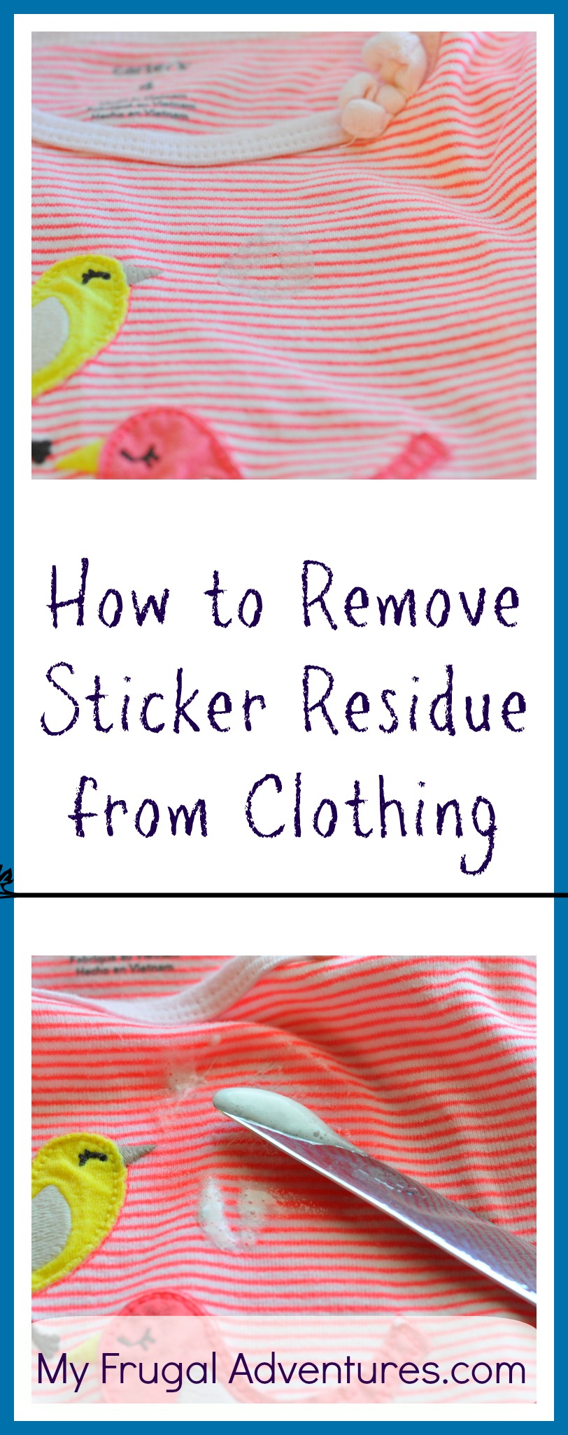 How to remove sticky tape and sticker stains