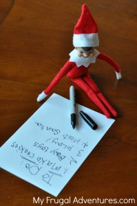 elf on the shelf ideas for busy nights