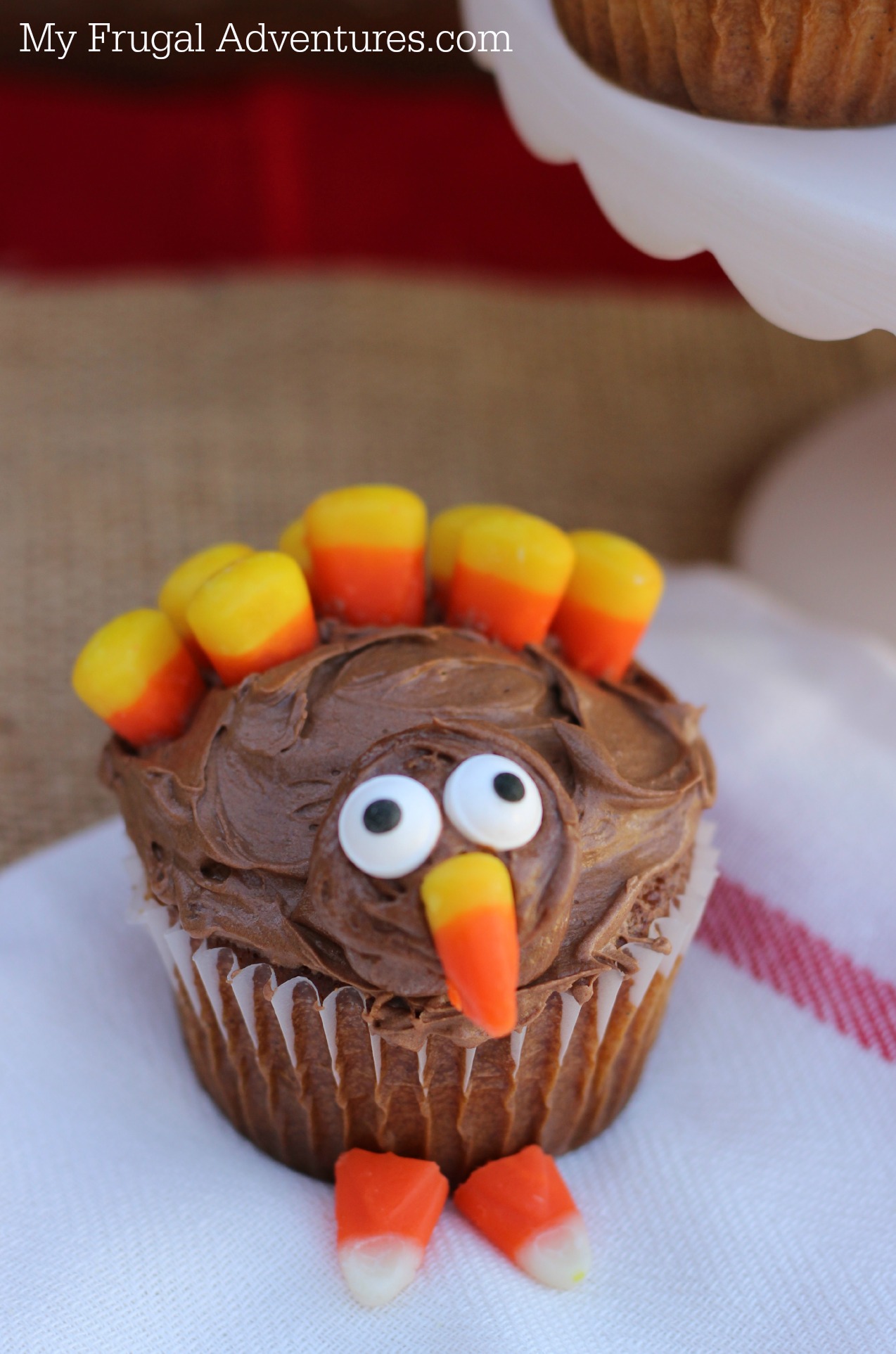 Thanksgiving Dessert: Fun Turkey Cupcakes! - My Frugal Adventures