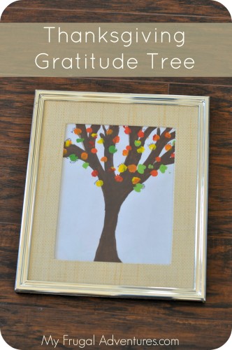 Thanksgiving Gratitude Tree