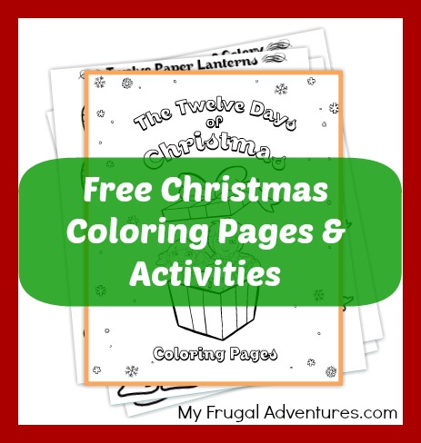 Free printable Christmas coloring pages and activities