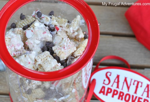 White Chocolate and Peppermint Chex Mix
