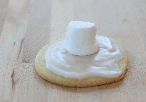 Melting Snowman Cookies