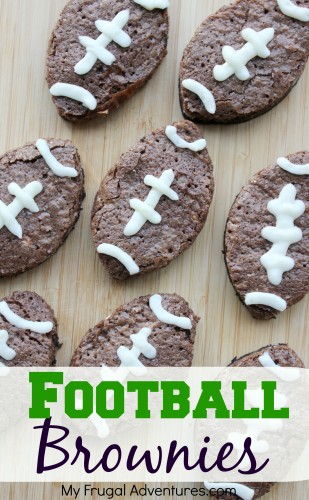 Football Brownies (perfect for sports, parties and Superbowl!)