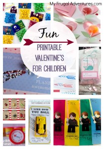 Fun Free Printable Valentine's for Children