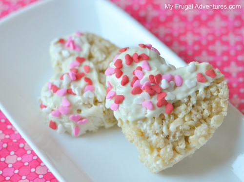 Rice Krispies for Valentine's Day