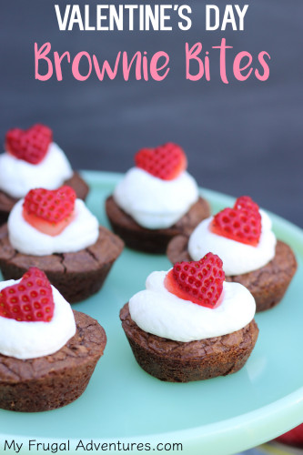 Valentine'd Day Brownie Bites Recipe