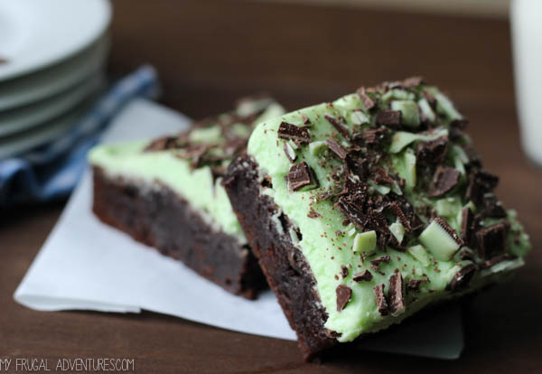 Mint Chocolate Chip Brownies Recipe