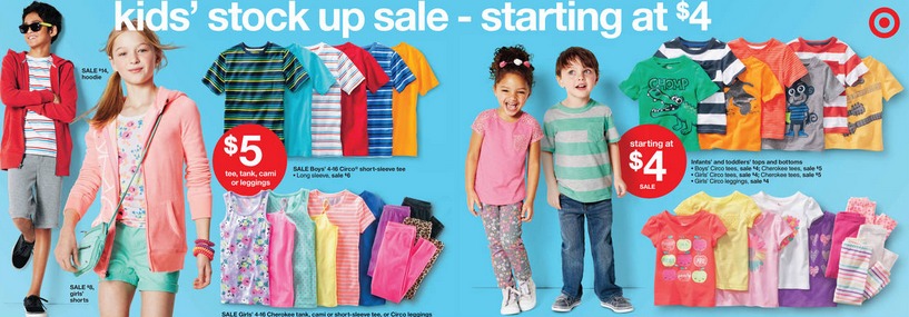Target: Kid's Clothing as low as $3.40 - My Frugal Adventures