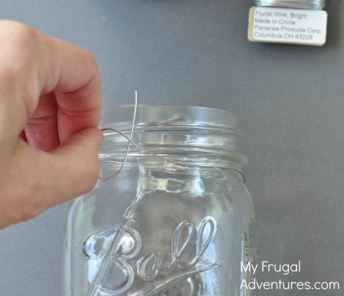 How to make hanging mason jars