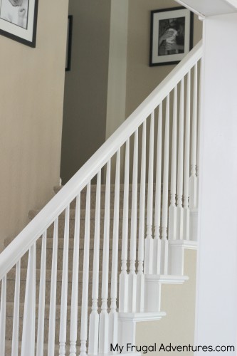 How to paint stairwells