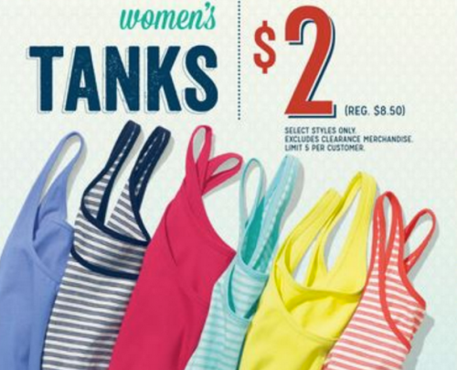 Old Navy: Tank for Women - My Frugal Adventures
