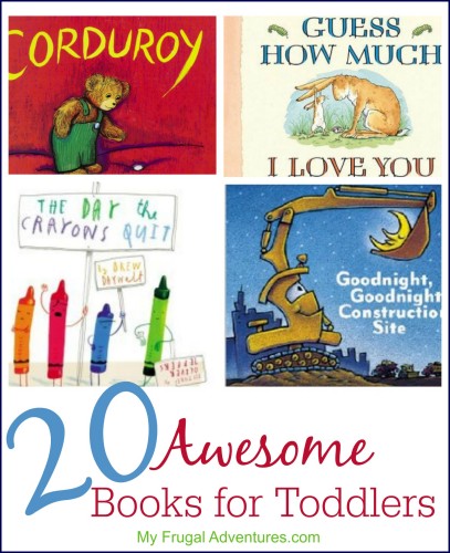 20 awesome books for toddlers
