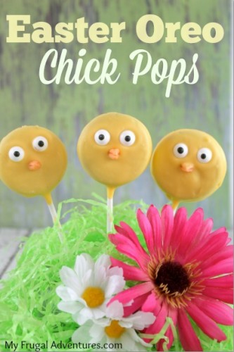 Easter Oreo Chick Pops