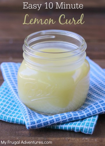 Homemade Lemon Curd Recipe- so easy just 10 minutes and you are done!