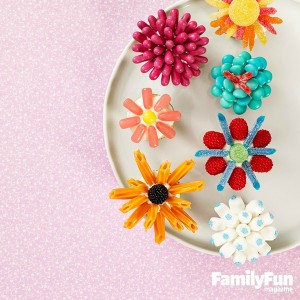 Fun Flower Cupcakes for Children