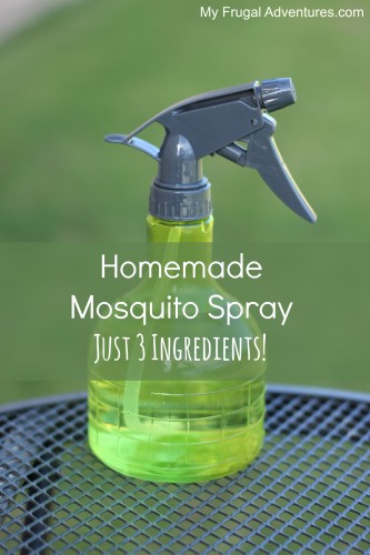 Homemade Mosquito Spray- so easy just 3 ingredients!