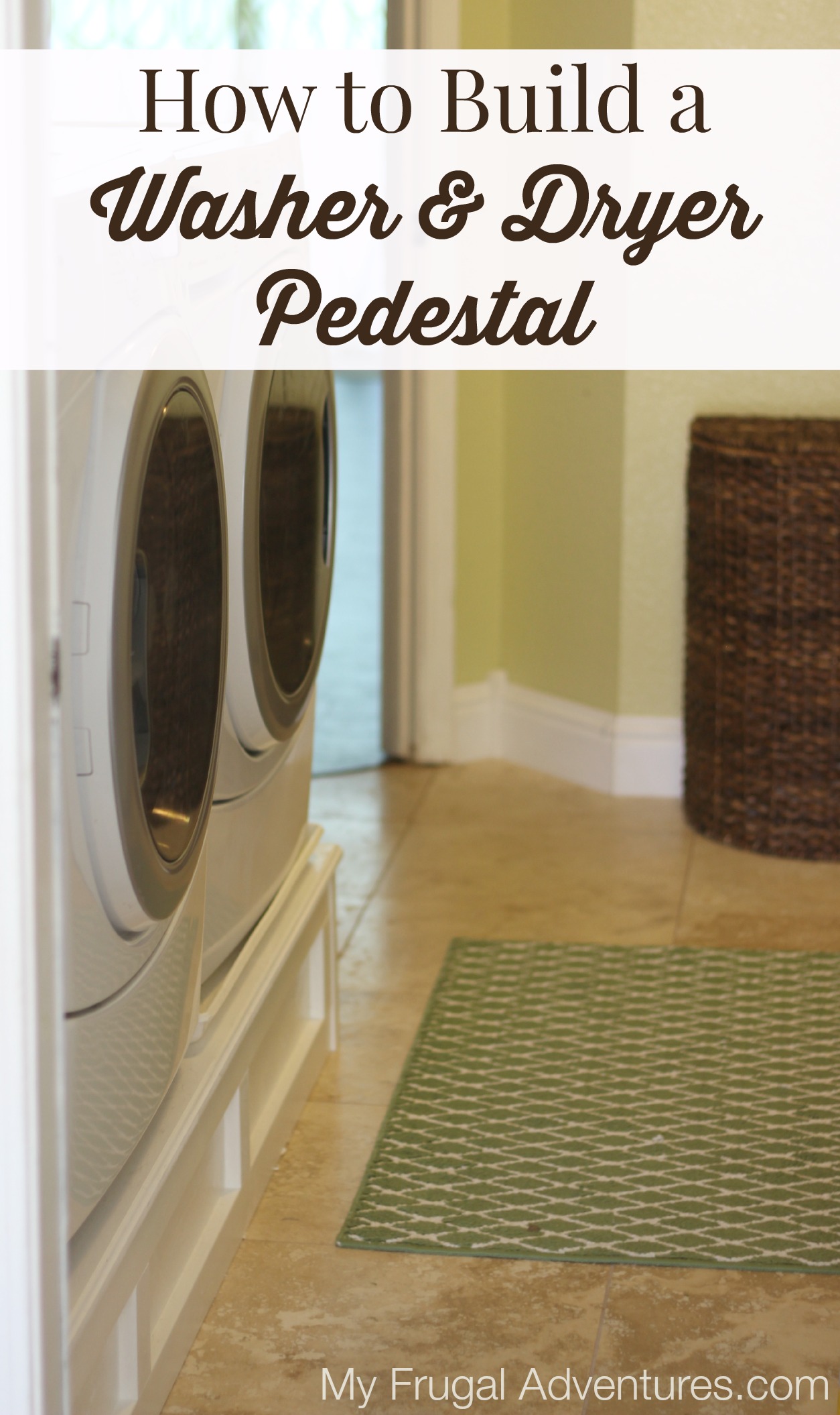 How to Build a Laundry Pedestal - This Old House