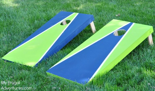 How to Paint a Corn Hole Board