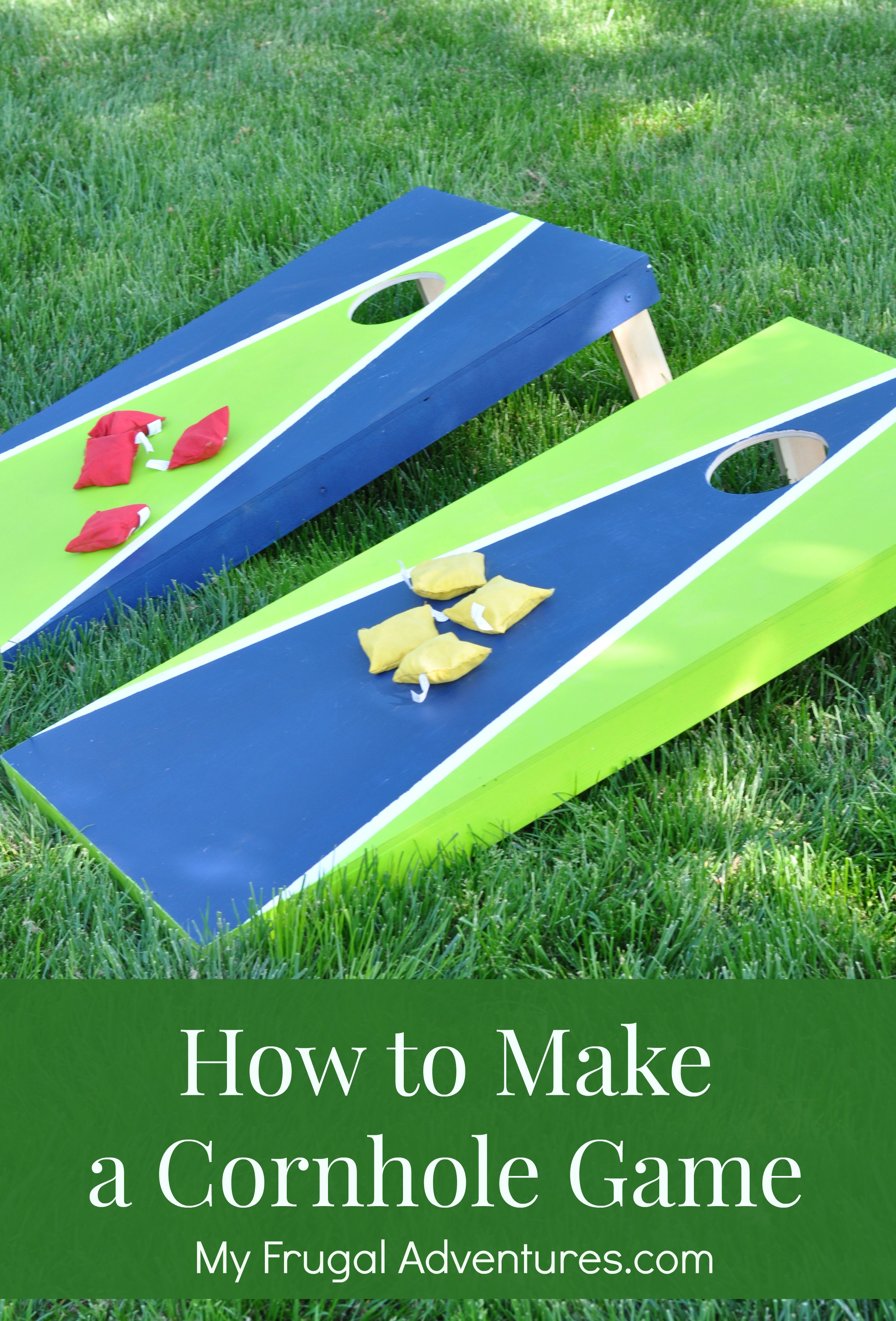 How to Make Cornhole Game - My Frugal Adventures