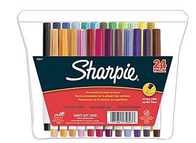 Staples: Sharpies Fine Point Markers 24ct $10 - My Frugal Adventures