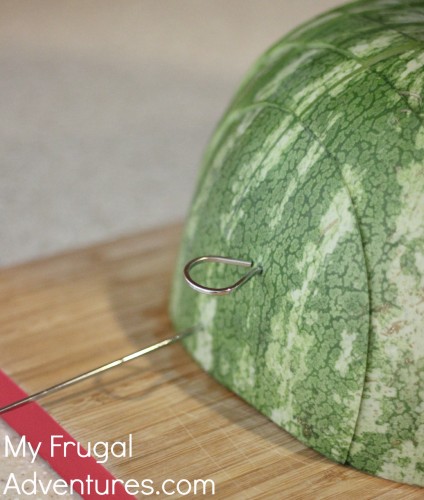 How to Perfectly Cut a Watermelon- these little sticks are so easy to grab for parties!